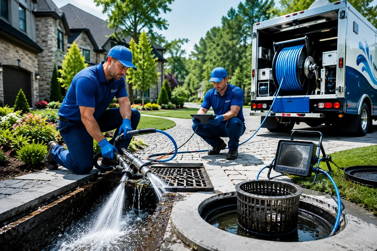Local outdoor drain cleaning professionals in Butler, OH