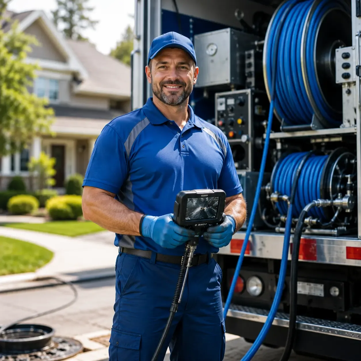 Local outdoor drain cleaning specialists in Butler, OH